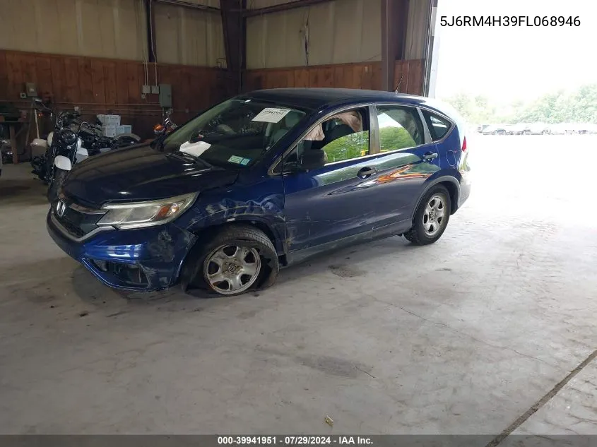 5J6RM4H39FL068946 2015 Honda Cr-V Lx