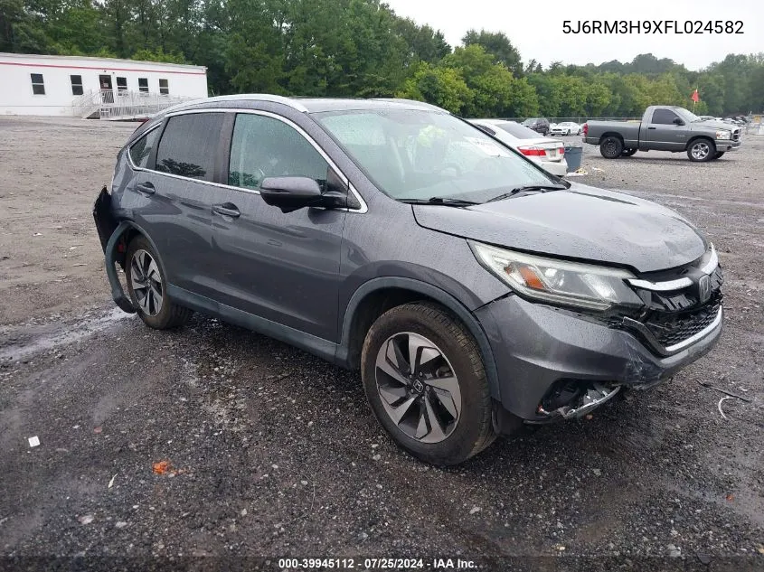 2015 Honda Cr-V Touring VIN: 5J6RM3H9XFL024582 Lot: 39945112