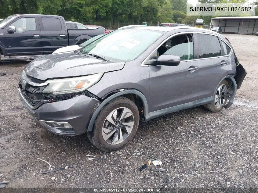 5J6RM3H9XFL024582 2015 Honda Cr-V Touring