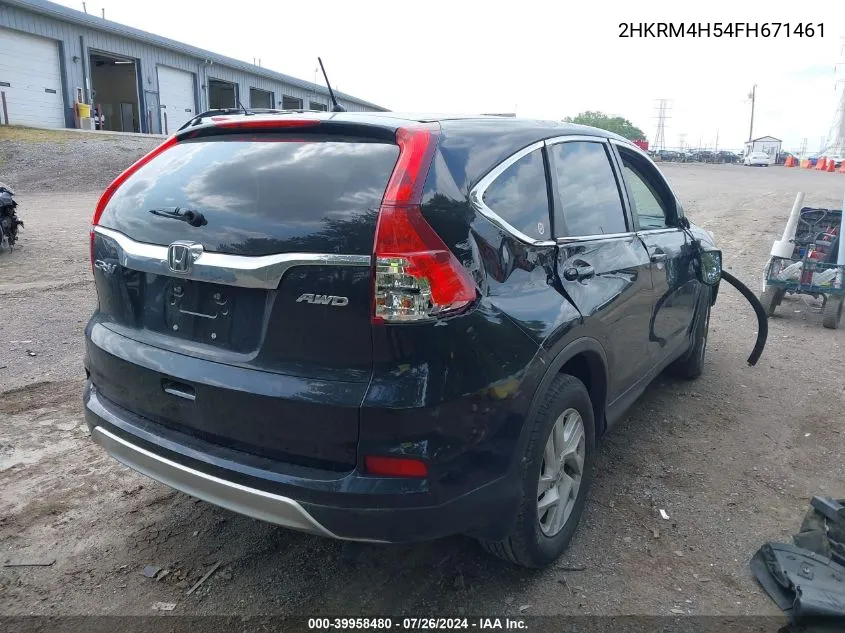 2HKRM4H54FH671461 2015 Honda Cr-V Ex