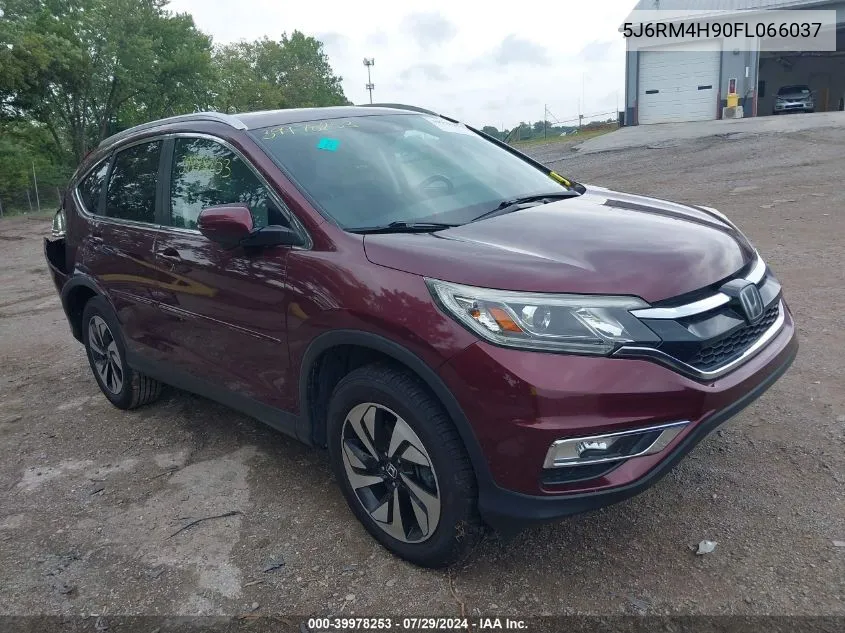 2015 Honda Cr-V Touring VIN: 5J6RM4H90FL066037 Lot: 39978253