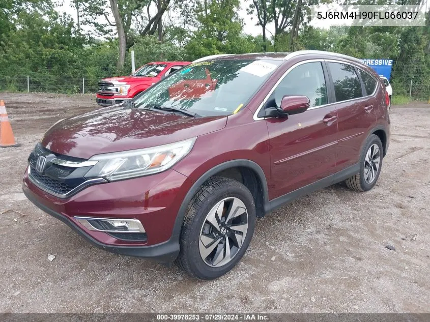 2015 Honda Cr-V Touring VIN: 5J6RM4H90FL066037 Lot: 39978253