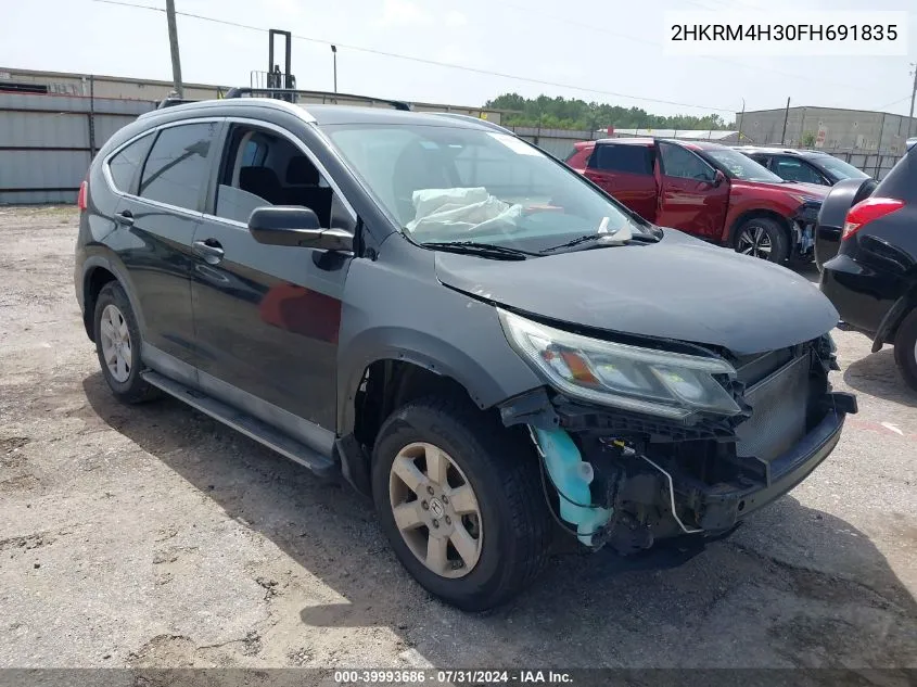 2HKRM4H30FH691835 2015 Honda Cr-V Lx