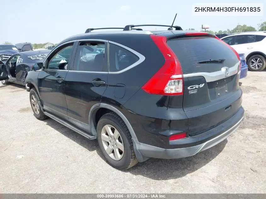 2HKRM4H30FH691835 2015 Honda Cr-V Lx