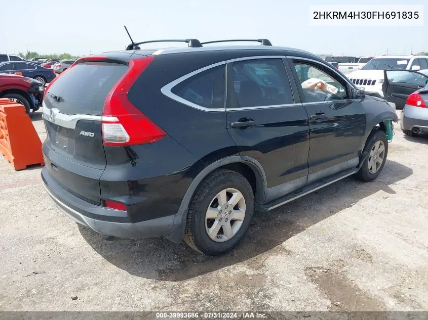 2HKRM4H30FH691835 2015 Honda Cr-V Lx