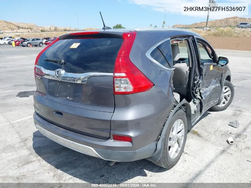 2HKRM3H77FH536907 2015 Honda Cr-V Ex-L