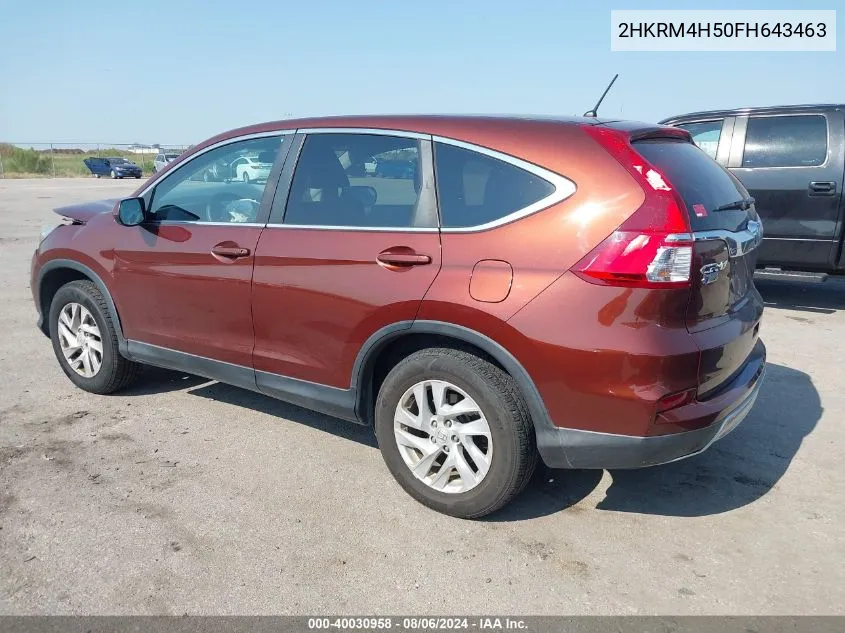 2HKRM4H50FH643463 2015 Honda Cr-V Ex