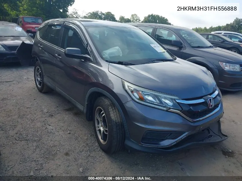 2015 Honda Cr-V Lx VIN: 2HKRM3H31FH556888 Lot: 40074306