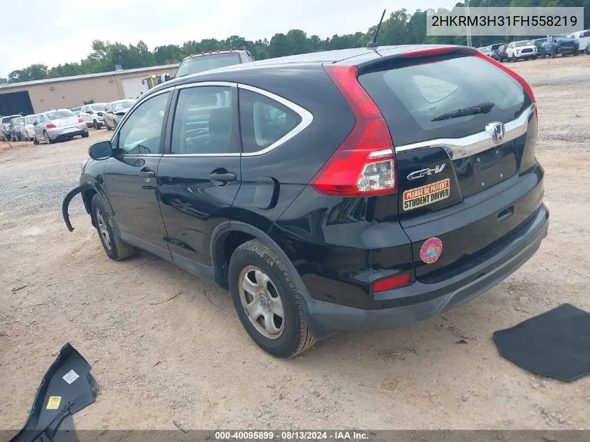 2HKRM3H31FH558219 2015 Honda Cr-V Lx