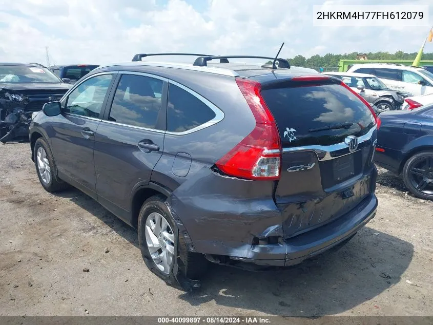 2HKRM4H77FH612079 2015 Honda Cr-V Ex-L