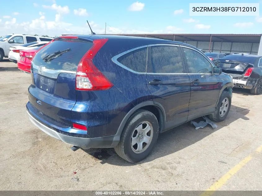 3CZRM3H38FG712010 2015 Honda Cr-V Lx