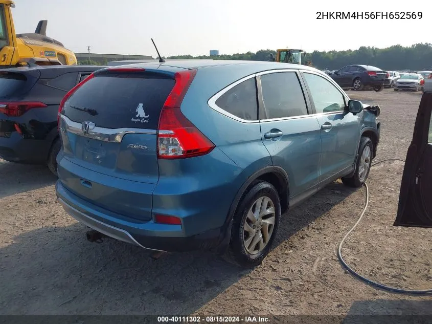 2HKRM4H56FH652569 2015 Honda Cr-V Ex