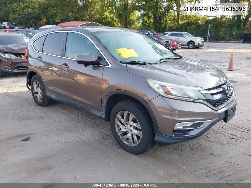 2015 Honda Cr-V Ex VIN: 2HKRM4H54FH635396 Lot: 40123655