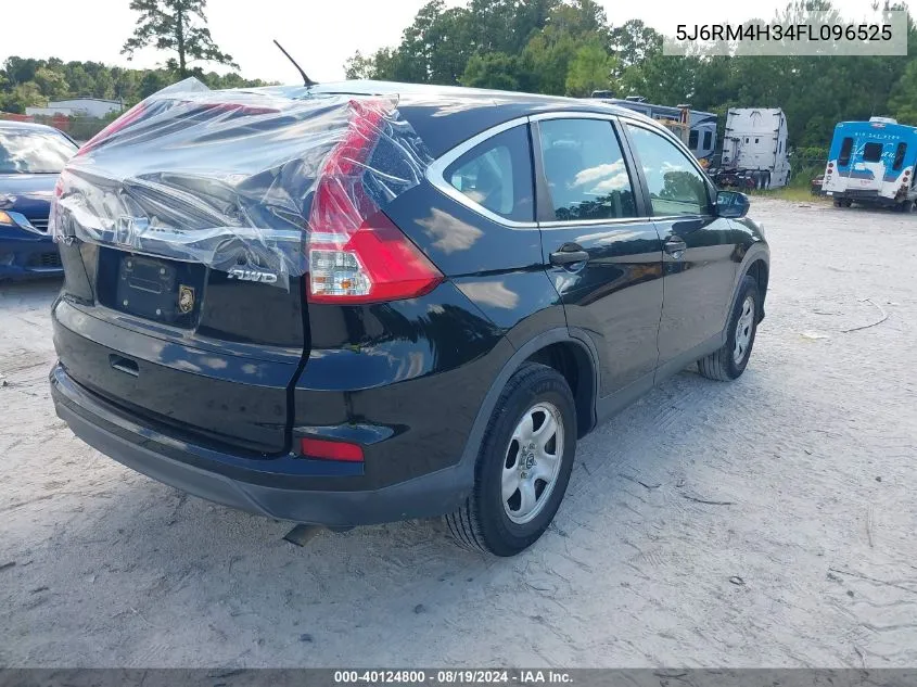 5J6RM4H34FL096525 2015 Honda Cr-V Lx