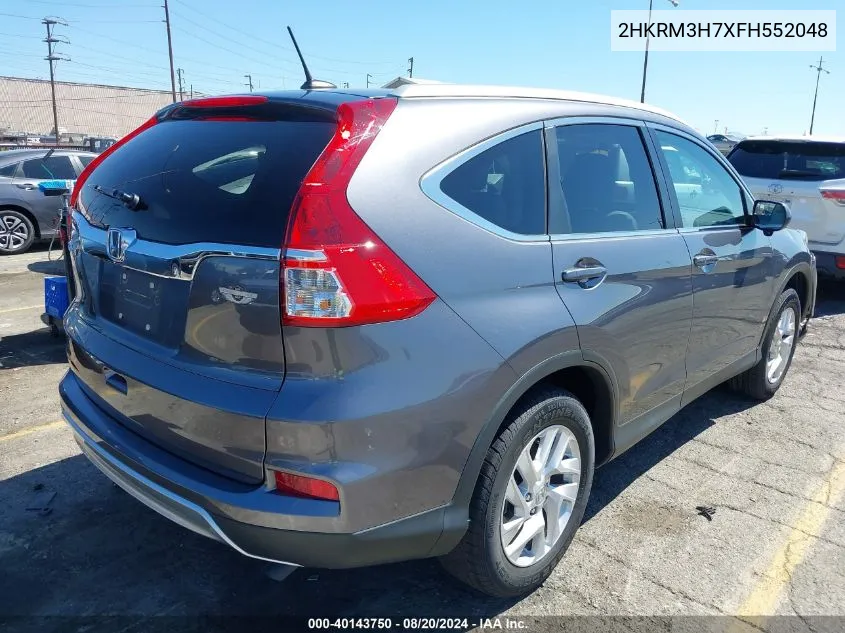 2HKRM3H7XFH552048 2015 Honda Cr-V Ex-L