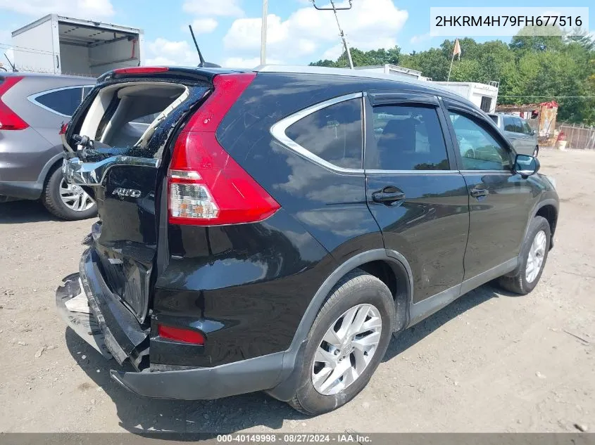 2HKRM4H79FH677516 2015 Honda Cr-V Ex-L