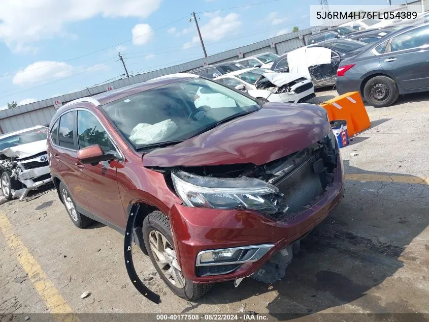 5J6RM4H76FL054389 2015 Honda Cr-V Ex-L