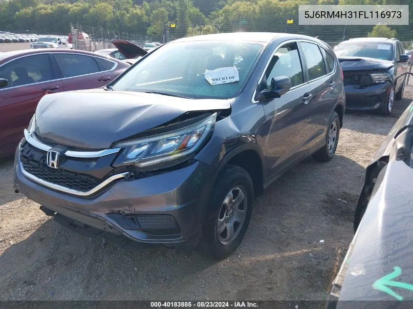 5J6RM4H31FL116973 2015 Honda Cr-V Lx