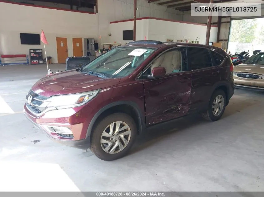 5J6RM4H55FL018725 2015 Honda Cr-V Ex