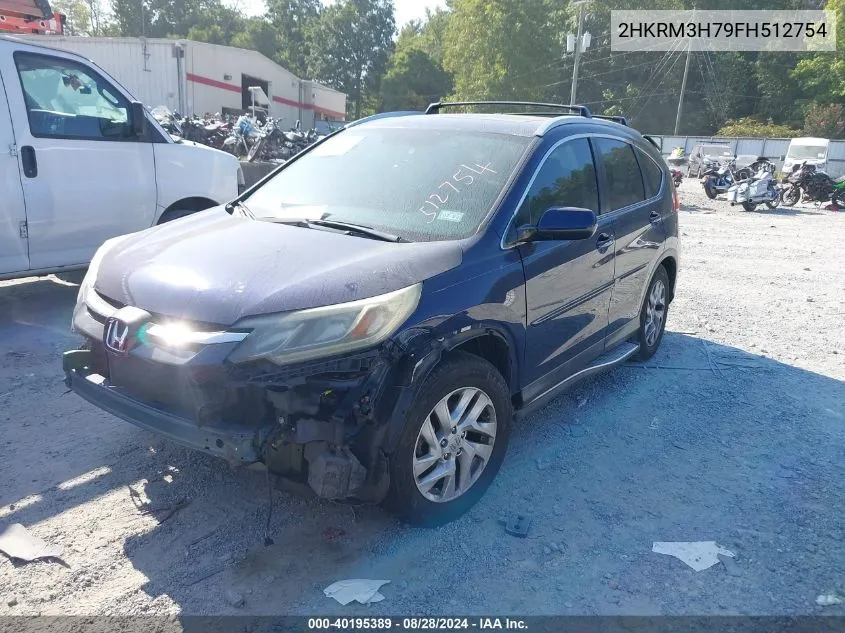 2HKRM3H79FH512754 2015 Honda Cr-V Ex-L