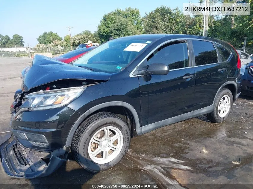 2HKRM4H3XFH687212 2015 Honda Cr-V Lx