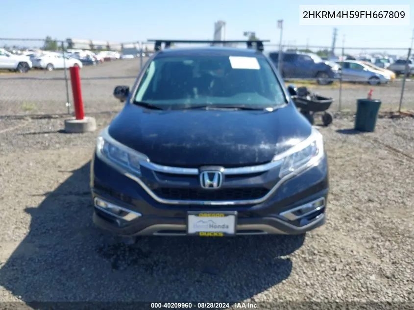 2HKRM4H59FH667809 2015 Honda Cr-V Ex