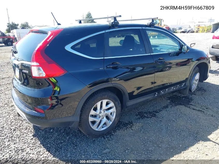 2HKRM4H59FH667809 2015 Honda Cr-V Ex