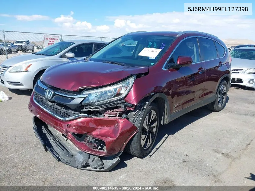 5J6RM4H99FL127398 2015 Honda Cr-V Touring