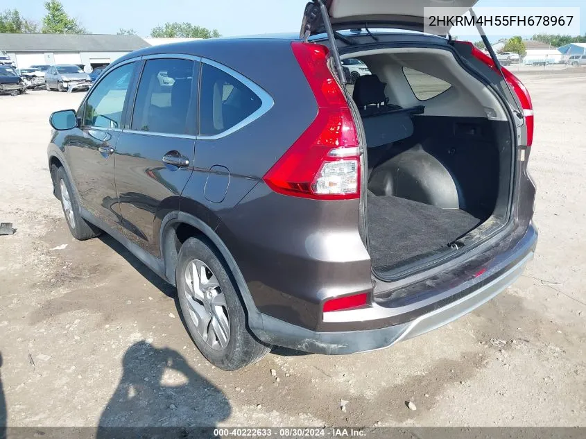 2HKRM4H55FH678967 2015 Honda Cr-V Ex