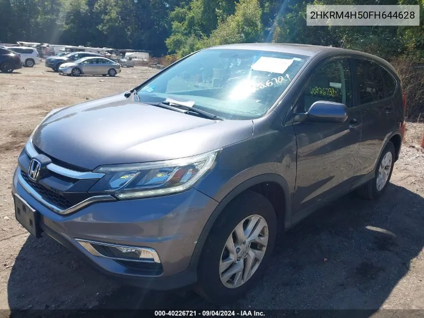 2HKRM4H50FH644628 2015 Honda Cr-V Ex