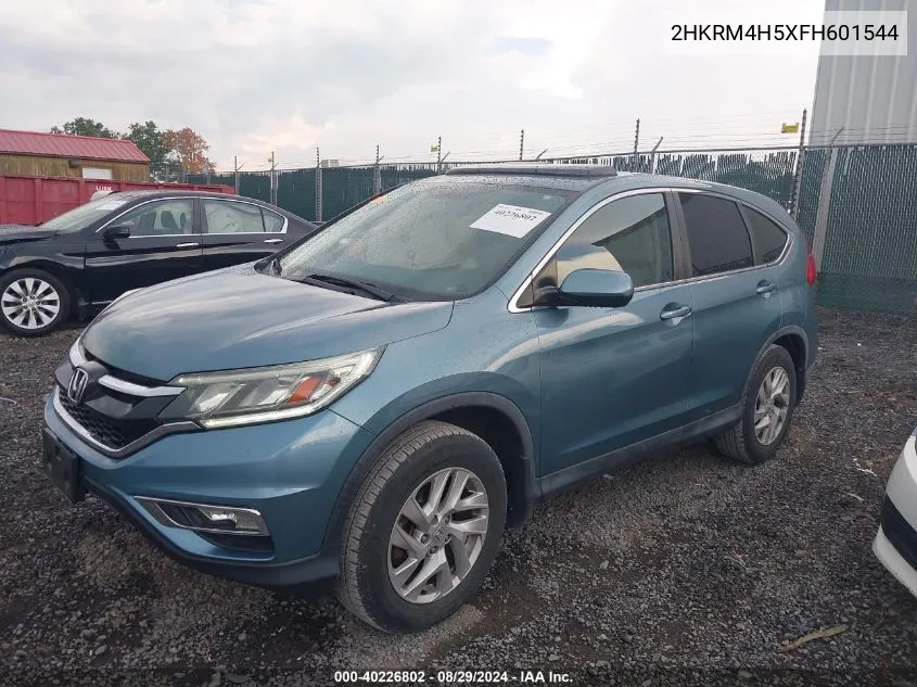 2015 Honda Cr-V Ex VIN: 2HKRM4H5XFH601544 Lot: 40226802