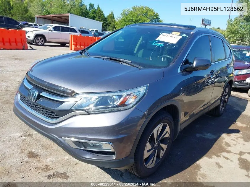 2015 Honda Cr-V Touring VIN: 5J6RM4H95FL128662 Lot: 40229811