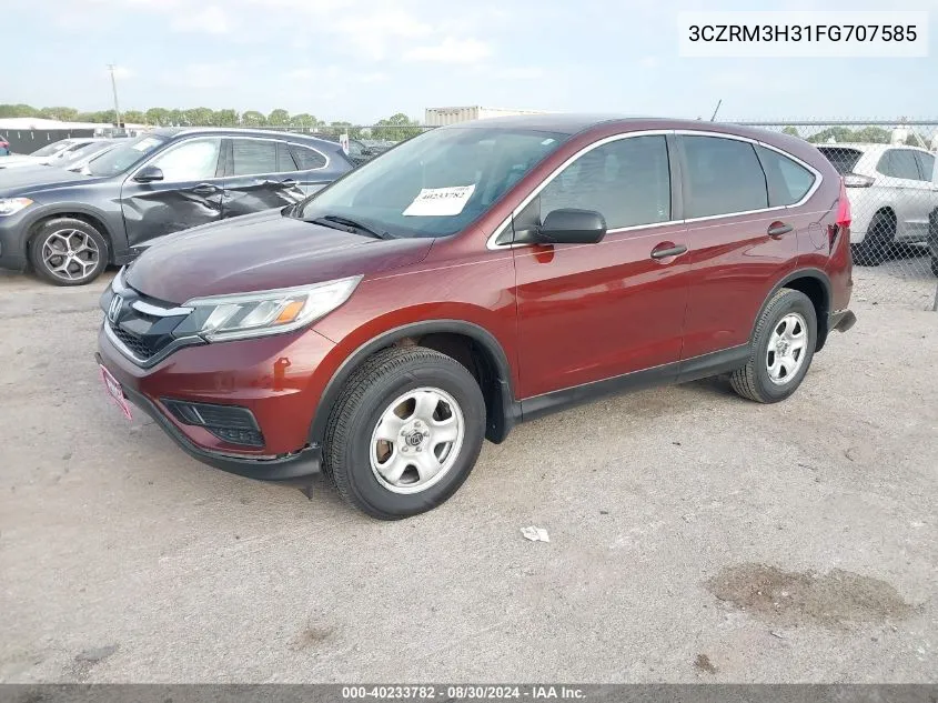 3CZRM3H31FG707585 2015 Honda Cr-V Lx