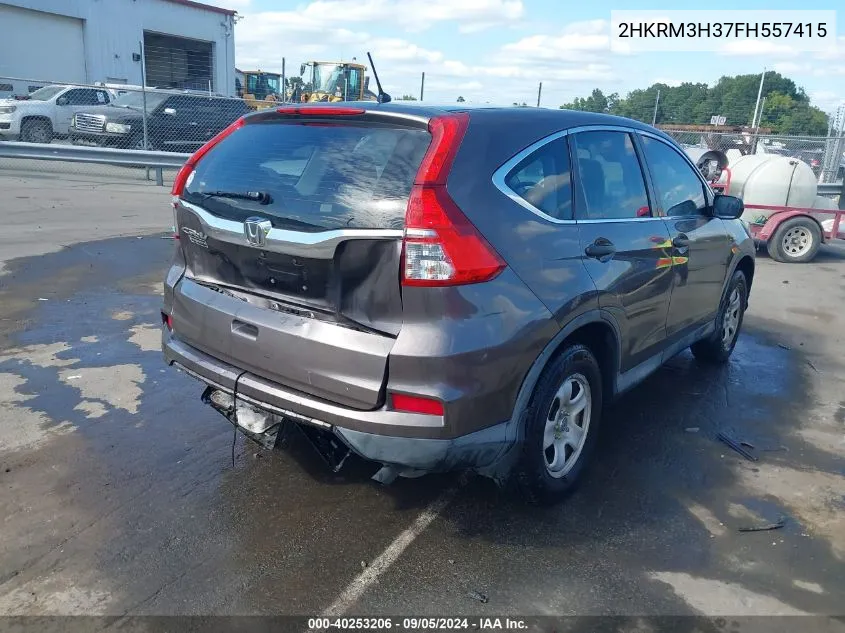 2HKRM3H37FH557415 2015 Honda Cr-V Lx