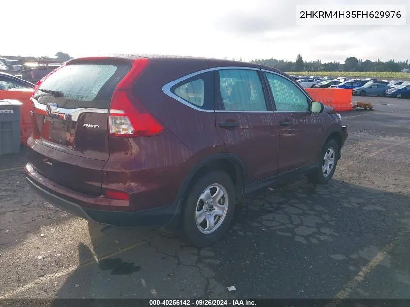 2HKRM4H35FH629976 2015 Honda Cr-V Lx