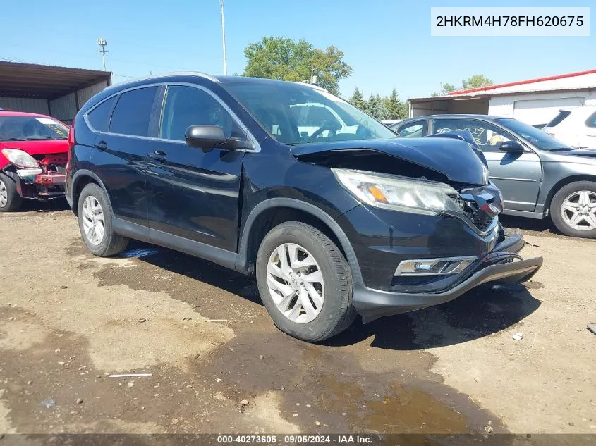 2HKRM4H78FH620675 2015 Honda Cr-V Ex-L