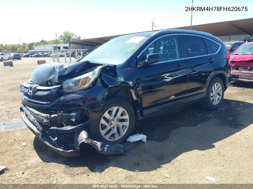 2HKRM4H78FH620675 2015 Honda Cr-V Ex-L