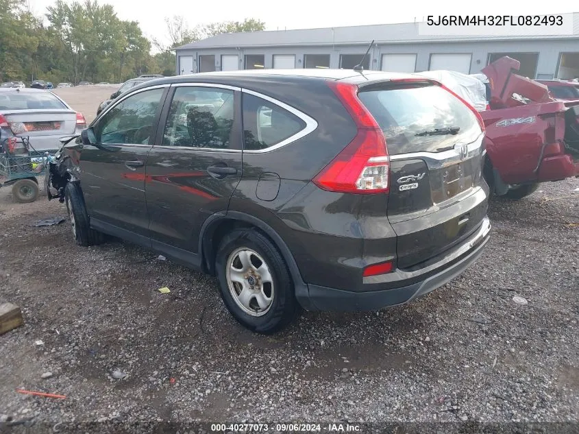 2015 Honda Cr-V Lx VIN: 5J6RM4H32FL082493 Lot: 40277073