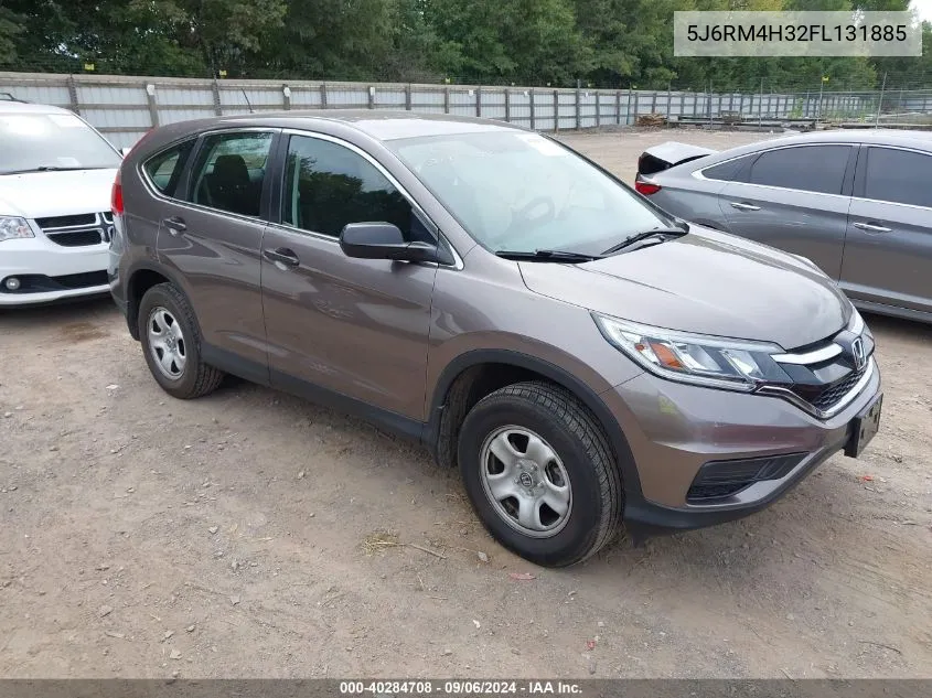 2015 Honda Cr-V Lx VIN: 5J6RM4H32FL131885 Lot: 40284708