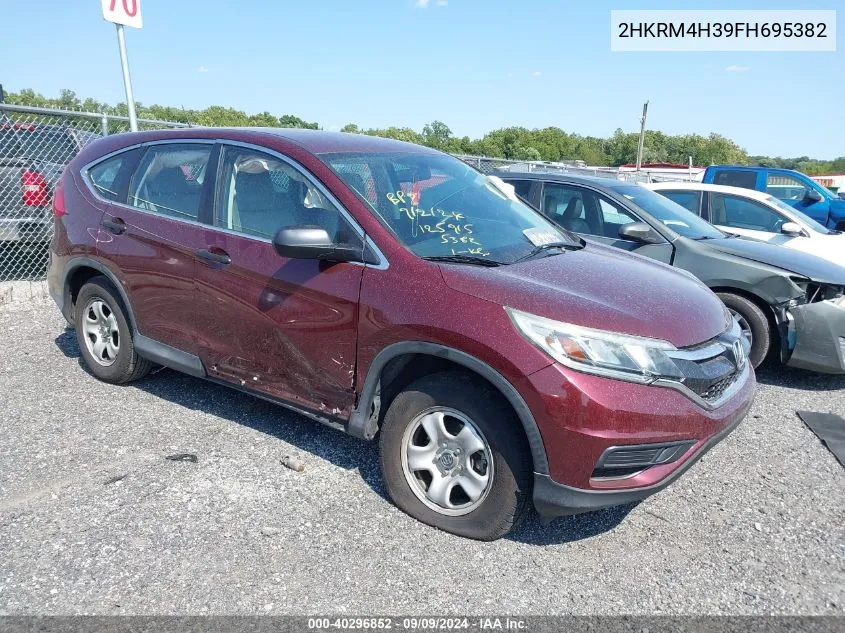 2015 Honda Cr-V Lx VIN: 2HKRM4H39FH695382 Lot: 40296852