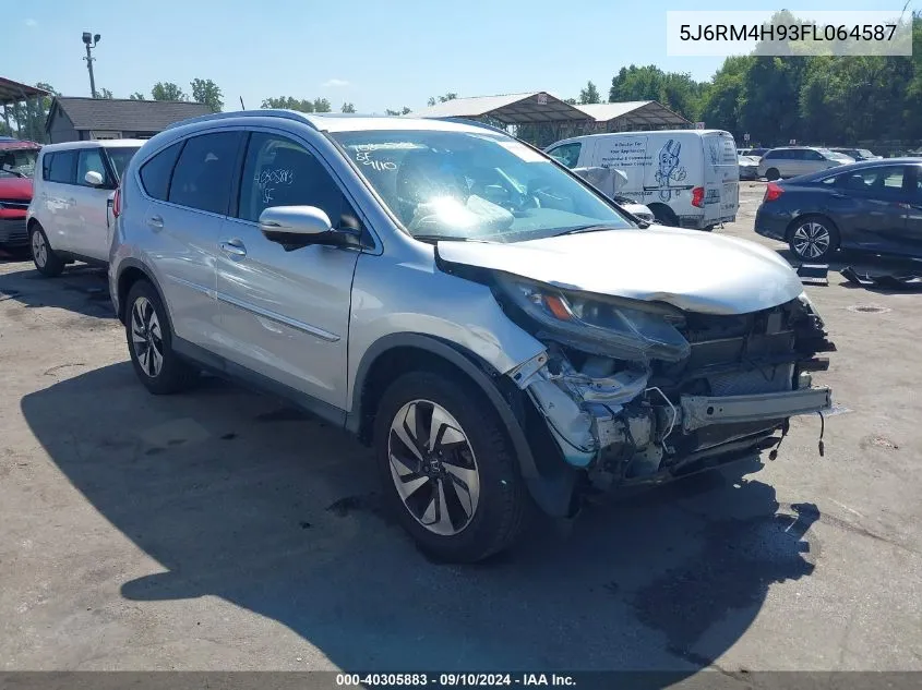 5J6RM4H93FL064587 2015 Honda Cr-V Touring