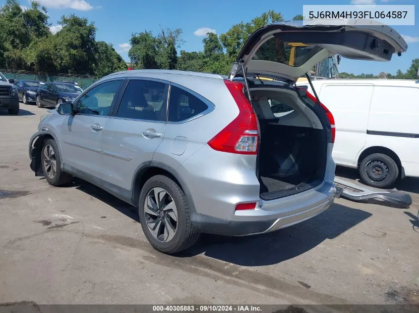 5J6RM4H93FL064587 2015 Honda Cr-V Touring