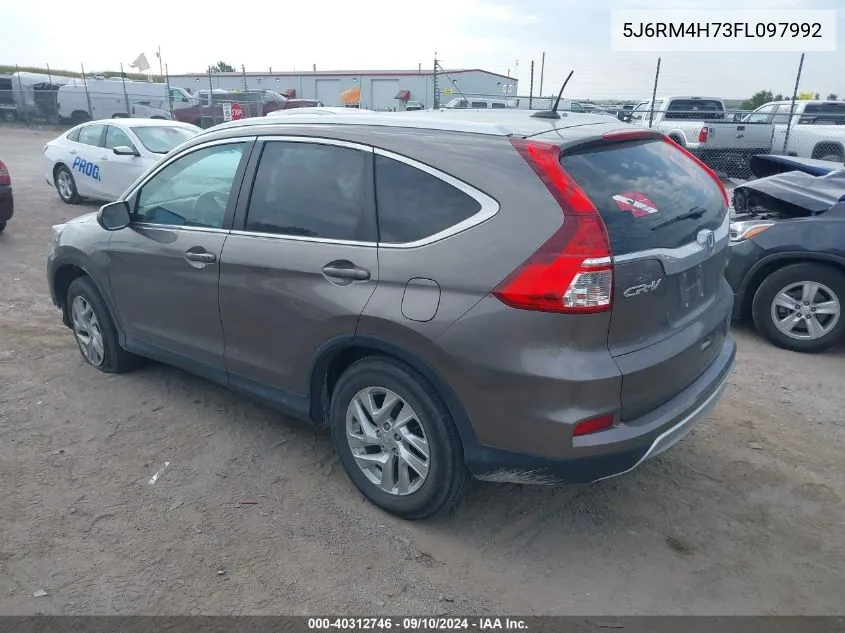 5J6RM4H73FL097992 2015 Honda Cr-V Exl