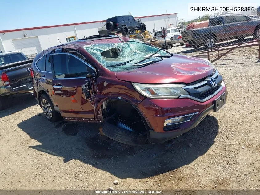 2015 Honda Cr-V Ex VIN: 2HKRM3H50FH528386 Lot: 40314282