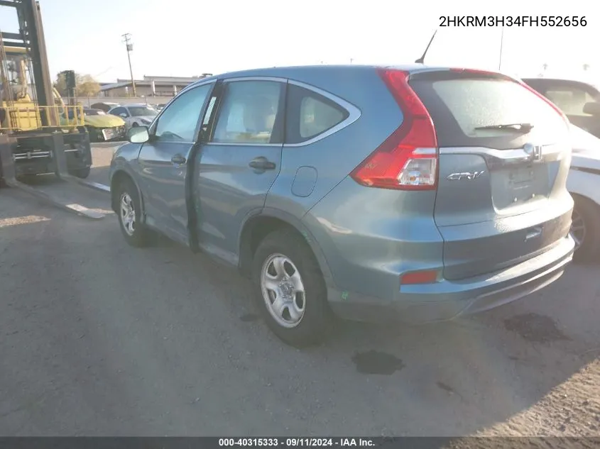 2HKRM3H34FH552656 2015 Honda Cr-V Lx