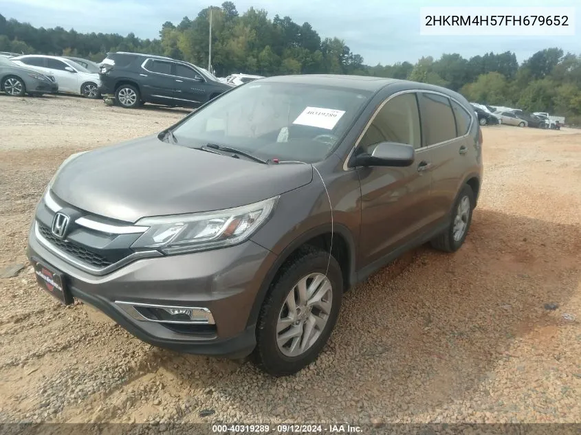 2HKRM4H57FH679652 2015 Honda Cr-V Ex