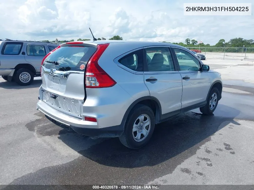 2HKRM3H31FH504225 2015 Honda Cr-V Lx