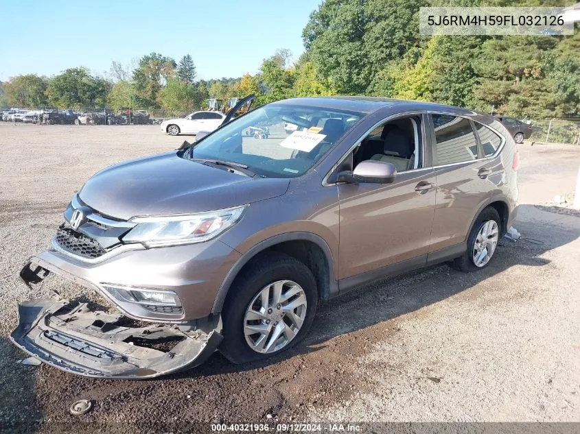 2015 Honda Cr-V Ex VIN: 5J6RM4H59FL032126 Lot: 40321936