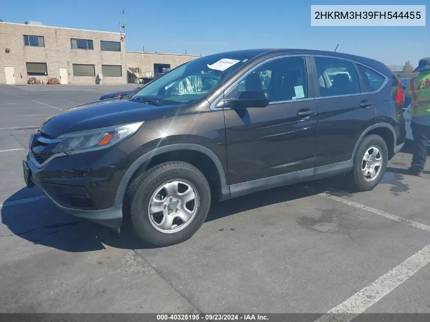 2015 Honda Cr-V Lx VIN: 2HKRM3H39FH544455 Lot: 40325195