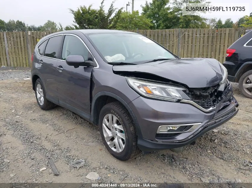 5J6RM4H59FL119735 2015 Honda Cr-V Ex